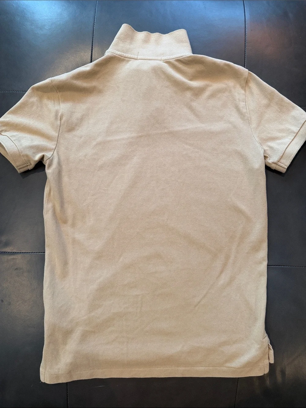 Polo Ralph Lauren Tan Short-Sleeve Polo Shirt